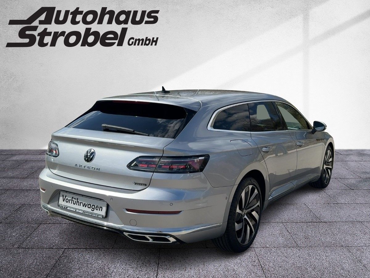 Arteon Shooting Brake 2.0 TDI DSG R-Line 4M AHK LED-Matrix Navi Park-Ass Kamera Keyless Sitzhzg