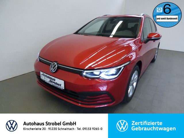 Golf VIII Variant 2.0 TDI DSG Life AHK ACC Navi LED-Mat...