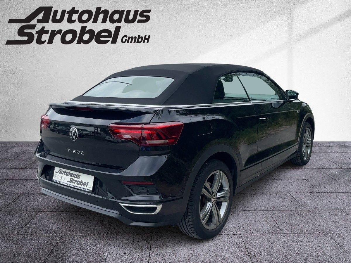 T-Roc Cabriolet 1.5 TSI DSG R-Line ACC LED Navi DAB+ Kamera Lane-Ass Leder Stau-Ass