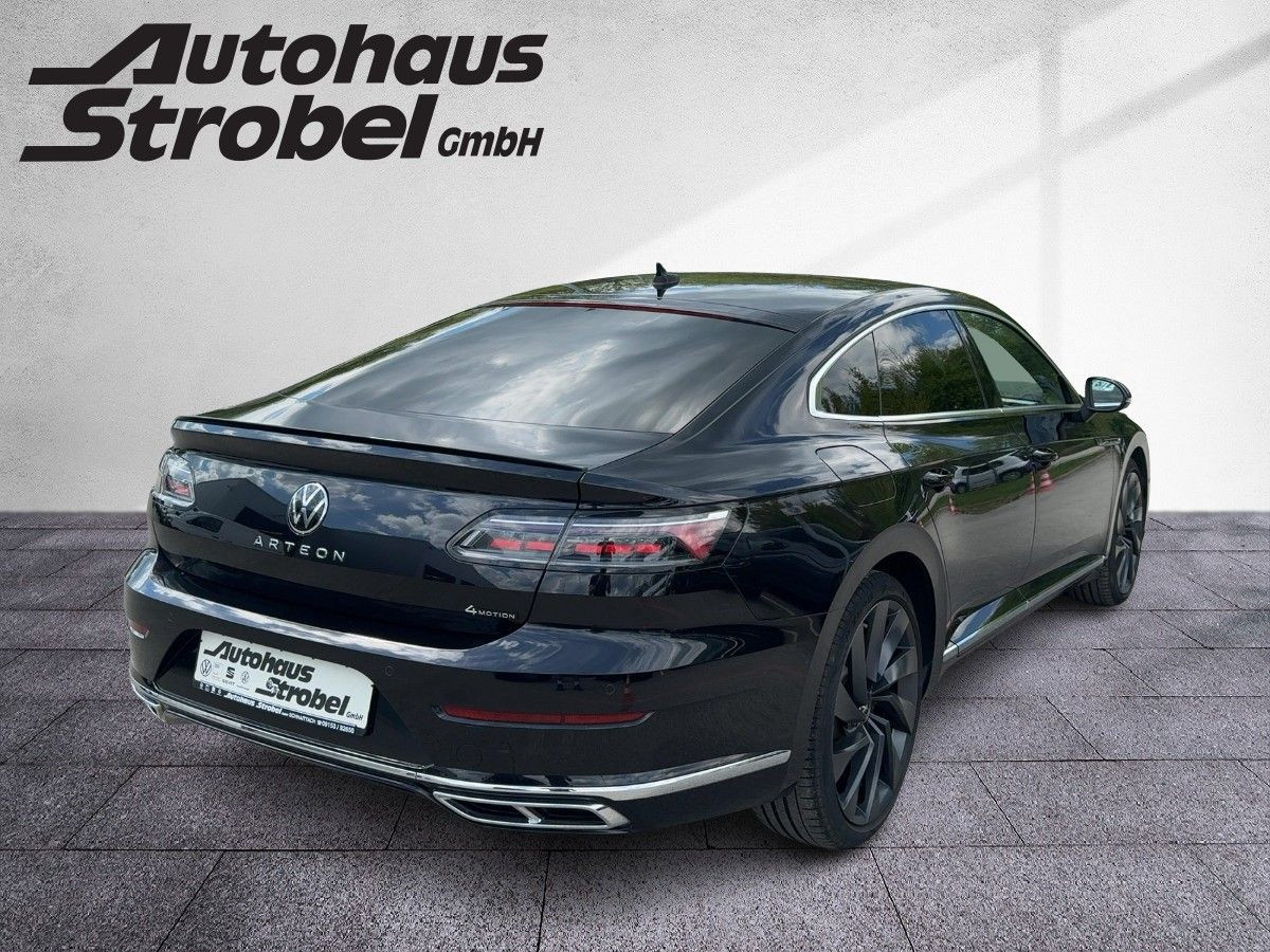 Arteon 2.0 TDI DSG 4M R-Line Standh. DCC ACC AHK LED Leder Head-Up Pano Kamera