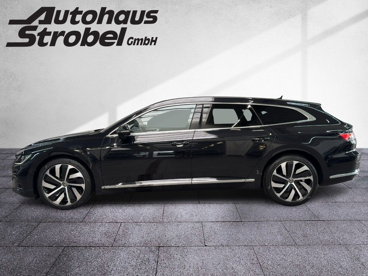 Arteon Shootingbrake 2.0 TDI DSG 4M R-Line ab 3,99% AHK ACC Head-Up LED Navi Leder Area View