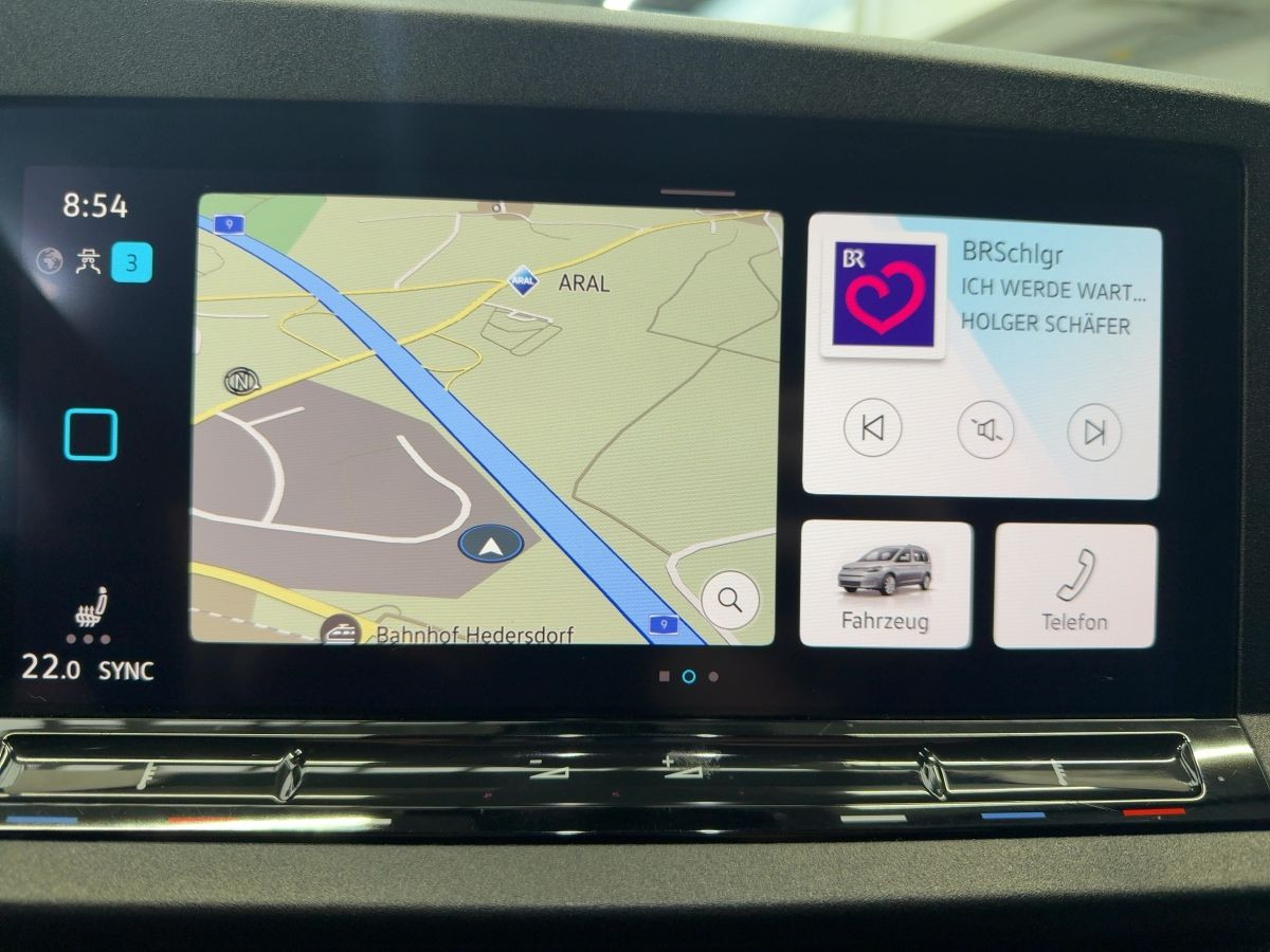 Caddy 2.0 TDI DSG AHK Navi Standh. LED Kamera Tempo Climatronic Sitzh.