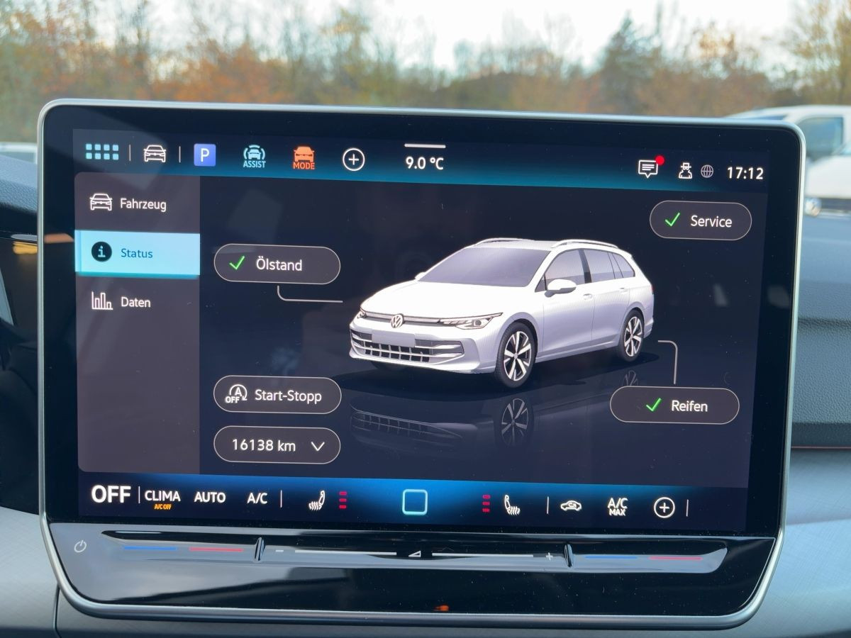 Golf VIII Variant 1.5 eTSI DSG Life ab 2,99% AHK ACC LED-Matrix Head-Up Kamera Navi Side-Ass